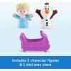 imageFisherPrice Little People Toddler Toy Disney Frozen Arendelle Sledding Adventures Playset with Figures for Pretend Play Ages 18 Months
