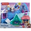 imageFisherPrice Little People Toddler Toy Disney Frozen Arendelle Sledding Adventures Playset with Figures for Pretend Play Ages 18 Months
