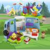 imageFisherPrice Little People Toddler Toy Disney Toy Story 7 Friends Figure Set with Woody ampamp Buzz Lightyear for Pretend Play Ages 18 Months