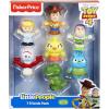 imageFisherPrice Little People Toddler Toy Disney Toy Story 7 Friends Figure Set with Woody ampamp Buzz Lightyear for Pretend Play Ages 18 Months
