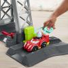imageFisherPrice Little People Toddler Toy Hot Wheels Racing Loops Tower Race Track with Stunt Ramp ampamp Sounds for Pretend Play Ages 18 Months Amazon ExclusiveRacing