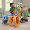 imageFisherPrice Little People Toddler Toy Hot Wheels Racing Loops Tower Race Track with Stunt Ramp ampamp Sounds for Pretend Play Ages 18 Months Amazon ExclusiveRacing