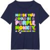 imageFisherPrice Purple Monkey  Maybe You Could Be TShirtNavy Blue