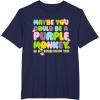 imageFisherPrice Purple Monkey  Maybe You Could Be TShirtNavy Blue