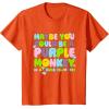 imageFisherPrice Purple Monkey  Maybe You Could Be TShirtOrange