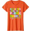 imageFisherPrice Purple Monkey  Maybe You Could Be TShirtOrange