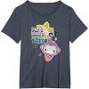 imageFisherPrice Purple Monkey Bubblegum Tree TShirtHeather Blue