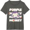 imageFisherPrice Purple Monkey TShirtAsphalt Grey