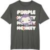 imageFisherPrice Purple Monkey TShirtAsphalt Grey