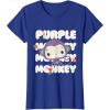 imageFisherPrice Purple Monkey TShirtRoyal Blue