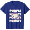 imageFisherPrice Purple Monkey TShirtRoyal Blue