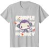 imageFisherPrice Purple Monkey TShirtSilver Grey