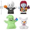 imageLittle People Collector Disney Tim Burtons The Nightmare Before Christmas Special Edition Set for Adults ampamp Fans 4 Figures in a Display Package