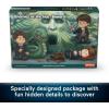 imageLittle People Collector Harry Potter and The Sorcerers Stone Movie Special Edition Set for Adults ampamp Fans 4 Figures in Display PackageChamber of Secrets
