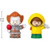 imageLittle People Collector IT Movie Special Edition Set for Horror Fans Pennywise ampamp Georgie Figures in a Display Package Amazon Exclusive