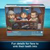 imageLittle People Collector Jaws Movie Special Edition Set for Adults and Fans 3 Character Figures in a Display Package