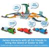 imageThomas ampamp Friends Motorized Toy Train Talking Percy BatteryPowered Engine with Sounds ampamp Phrases for Pretend Play Preschool Kids Ages 3 YearsJames