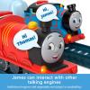 imageThomas ampamp Friends Motorized Toy Train Talking Percy BatteryPowered Engine with Sounds ampamp Phrases for Pretend Play Preschool Kids Ages 3 YearsJames