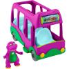 imageBarney World Preschool Toy Adventure Bus PushAlong Vehicle Figure for Pretend Play Kids Ages 3 Years