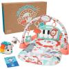 imageFisherPrice Baby Play Kit Lets Try Tummy Time Gift Set Developmental Toys with Activity Guide for Infants Ages 3 Months03 Months