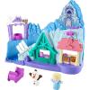 imageFisherPrice Little People Toddler Toy Disney Frozen Arendelle Sledding Adventures Playset with Figures for Pretend Play Ages 18 Months