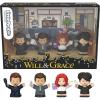 imageLittle People Collector Will and Grace TV Series Special Edition Set for Adults ampamp Fans 4 Figures in a Display Package Amazon Exclusive