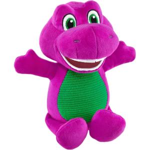 imageBarney World Toddler Toy 8Inch Plush Dinosaur Character for Preschool Pretend Play Kids Ages 2 Years