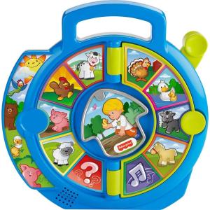 imageFisherPrice Little People Toddler Learning Toy World of Animals See N Say with Music and Sounds for Ages 18 Months
