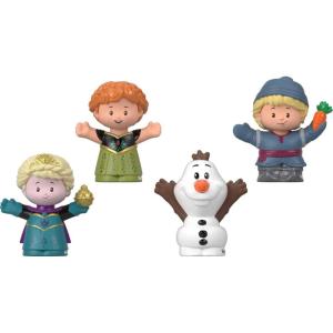 imageFisherPrice Little People Toddler Toys Disney Frozen Elsa ampamp Friends Figure Set with Anna Kristoff ampamp Olaf for Ages 18 MonthsFigure Pack