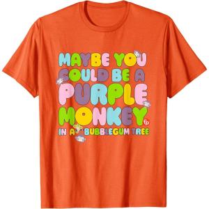 imageFisherPrice Purple Monkey  Maybe You Could Be TShirtOrange