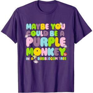 imageFisherPrice Purple Monkey  Maybe You Could Be TShirtPurple