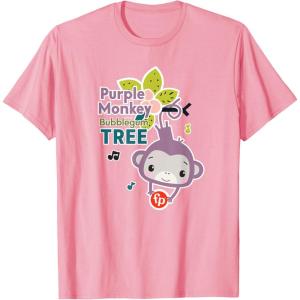 imageFisherPrice Purple Monkey Bubblegum Tree TShirtPink