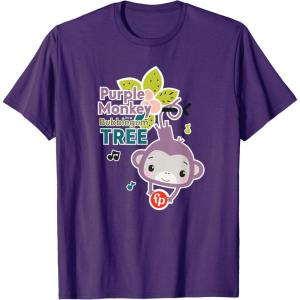 imageFisherPrice Purple Monkey Bubblegum Tree TShirtPurple