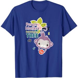 imageFisherPrice Purple Monkey Bubblegum Tree TShirtRoyal Blue