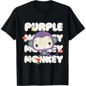imageFisherPrice Purple Monkey TShirtBlack