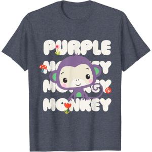 imageFisherPrice Purple Monkey TShirtHeather Blue