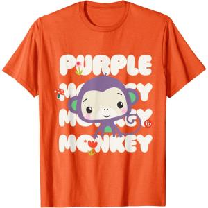 imageFisherPrice Purple Monkey TShirtOrange
