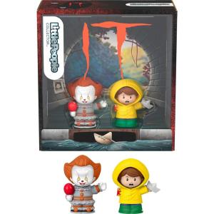imageLittle People Collector IT Movie Special Edition Set for Horror Fans Pennywise ampamp Georgie Figures in a Display Package Amazon Exclusive