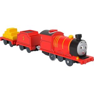 imageThomas ampamp Friends Motorized Toy Train Talking Percy BatteryPowered Engine with Sounds ampamp Phrases for Pretend Play Preschool Kids Ages 3 YearsJames