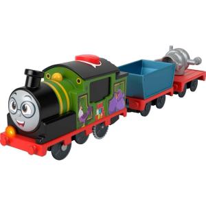 imageThomas ampamp Friends Motorized Toy Train Talking Percy BatteryPowered Engine with Sounds ampamp Phrases for Pretend Play Preschool Kids Ages 3 YearsWiff