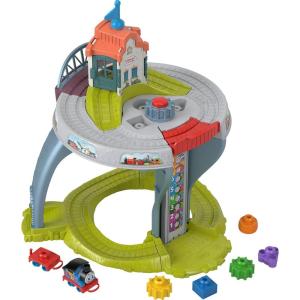 imageThomas ampamp Friends Toddler Toy My First Train Table with Track Cargo Stacking ampamp Fine Motor Activities for Kids Ages 18 MonthsCarlito
