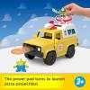 imageFisherPrice Imaginext Toy Story Pizza Planet Truck with Buzz Lightyear Alien Playset