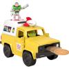 imageFisherPrice Imaginext Toy Story Pizza Planet Truck with Buzz Lightyear Alien Playset