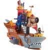 imageFisherPrice Imaginext Preschool Toy Shark Bite Pirate Ship Playset with Figure ampamp Accessories for Pretend Play Kids Ages 3 Years Amazon ExclusiveStandard