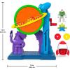 imageFisherPrice Imaginext Disney and Pixar Toy Story Pizza Planet Playset with 3inch Buzz Lightyear ampamp Alien Friend Action Figures Toy Rocket ampamp Proectiles