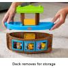 imageFisherPrice Little People Toddler Toy Noahs Ark Playset with 12 Animals ampamp Noah Figure for Pretend Play Kids Ages 1 Years Amazon Exclusive
