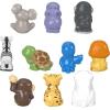 imageFisherPrice Little People Animal Figure Set 10 Piece Wild Animal Figure Pack for Toddlers and Preschool Kids Ages 1 to 5 Years Old Amazon Exclusive