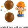 imageFisherPrice Little People Toddler Construction Toy Work Together Dump Truck with Music ampamp Accessories for Pretend Play Kids Ages 1 Years