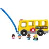 imageFisherPrice Little People Toddler Learning Toy Big Yellow School Bus PullAlong Vehicle ampamp 4 Figures for Pretend Play Kids Ages 1 YearsMultilanguage