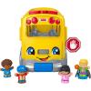 imageFisherPrice Little People Toddler Learning Toy Big Yellow School Bus PullAlong Vehicle ampamp 4 Figures for Pretend Play Kids Ages 1 YearsMultilanguage